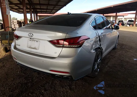2015 Hyundai Genesis 5.0 z USA, uszkodzony, nr VIN KMHGN4JF7FU032709